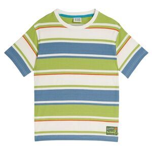 Scotch Boys Striped Oversized T-Shirt / Blue